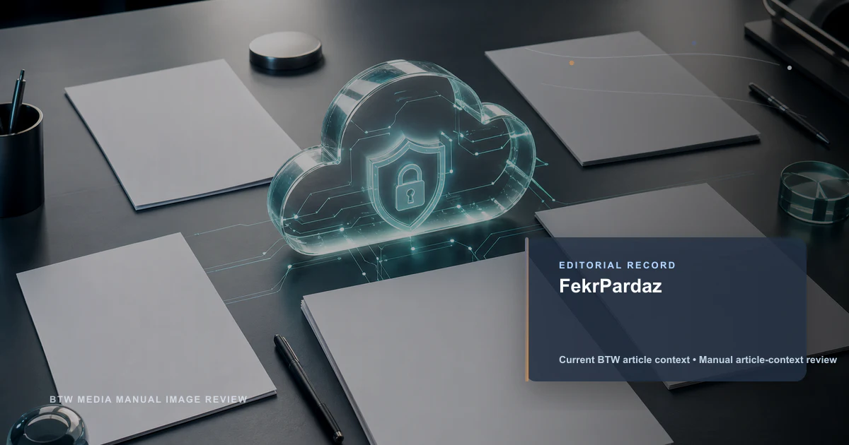 FekrPardaz reviewed editorial briefing visual