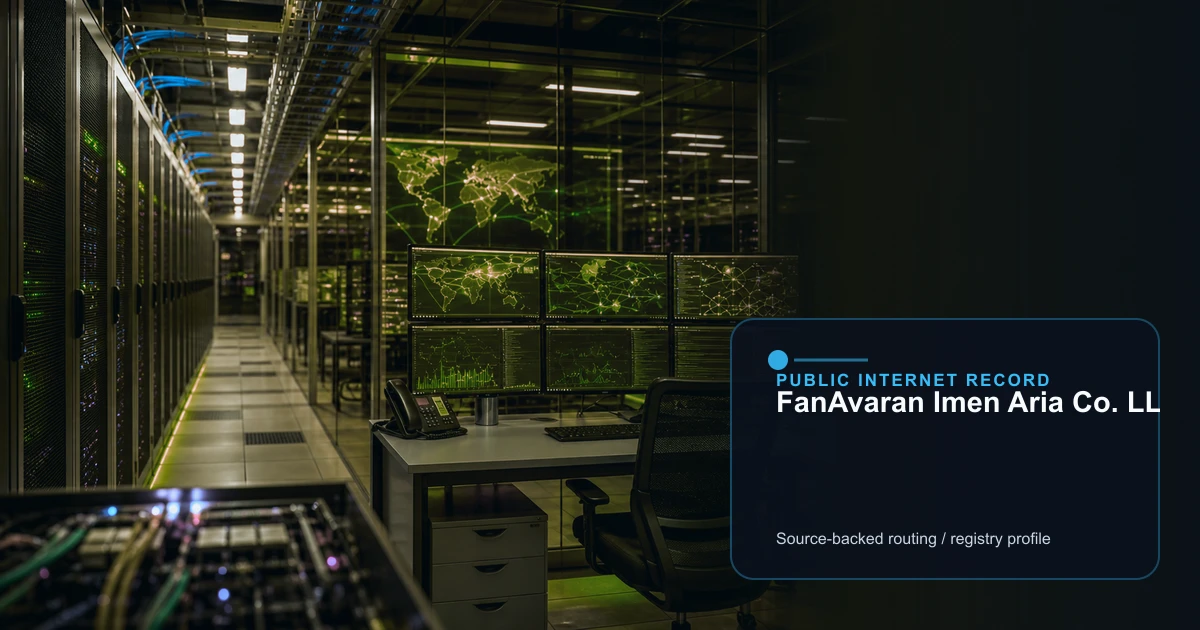 FanAvaran Imen Aria Co. LLc public internet infrastructure profile editorial visual