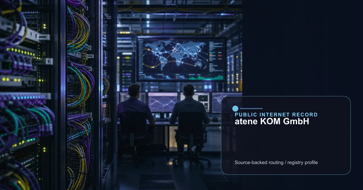 atene KOM GmbH public internet infrastructure profile editorial visual