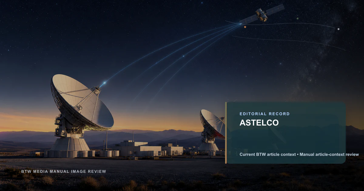 ASTELCO reviewed editorial briefing visual
