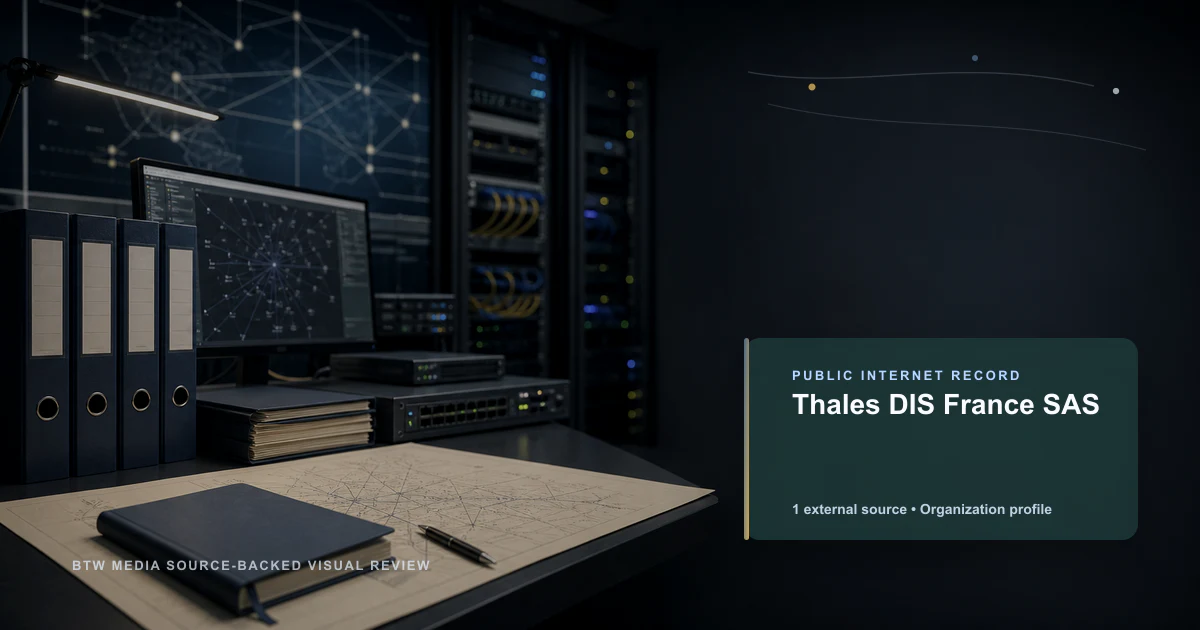 Thales DIS France SAS public internet infrastructure profile editorial visual