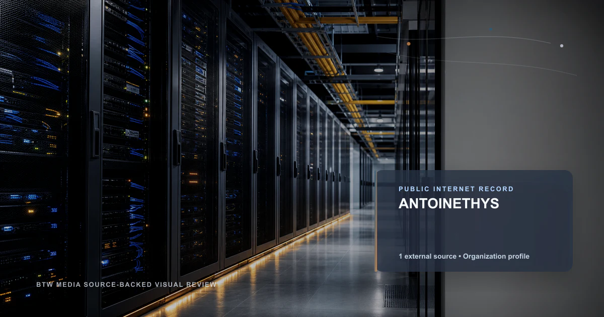 ANTOINETHYS public internet infrastructure profile editorial visual