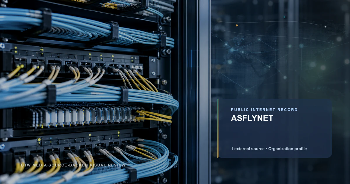 ASFLYNET public internet infrastructure profile editorial visual