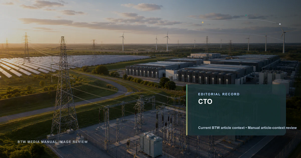 CTO reviewed editorial briefing visual