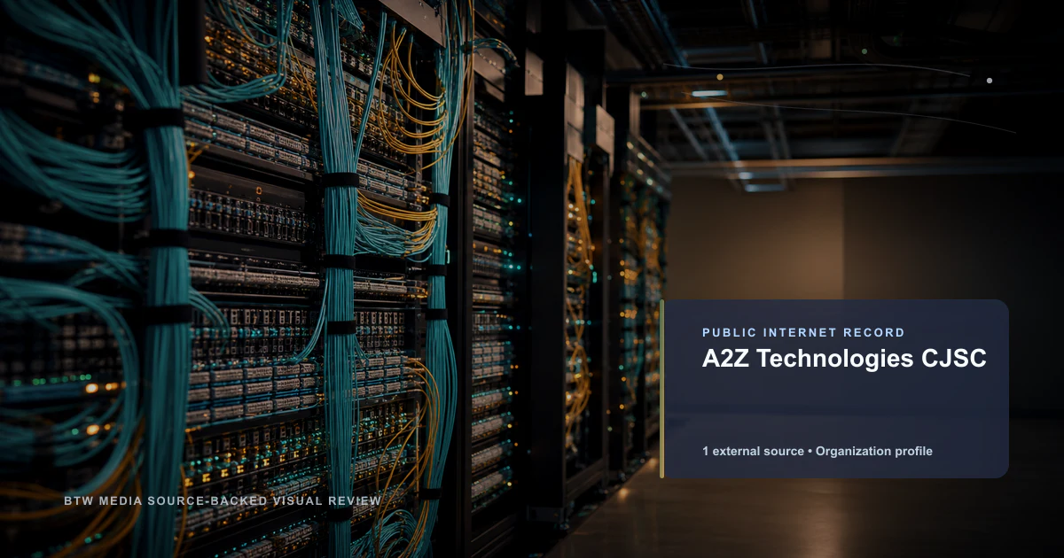 A2Z Technologies CJSC public internet infrastructure profile editorial visual