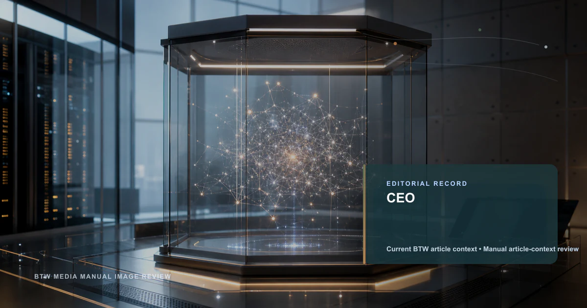 CEO reviewed editorial briefing visual