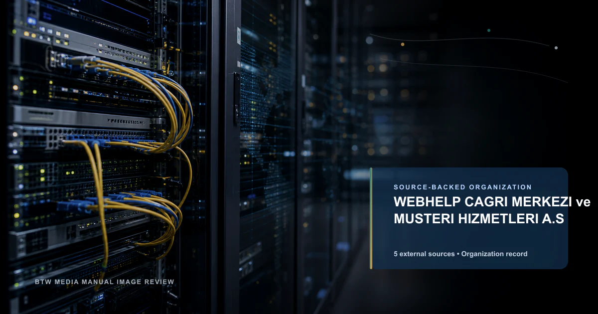 WEBHELP CAGRI MERKEZI ve MUSTERI HIZMETLERI A.S