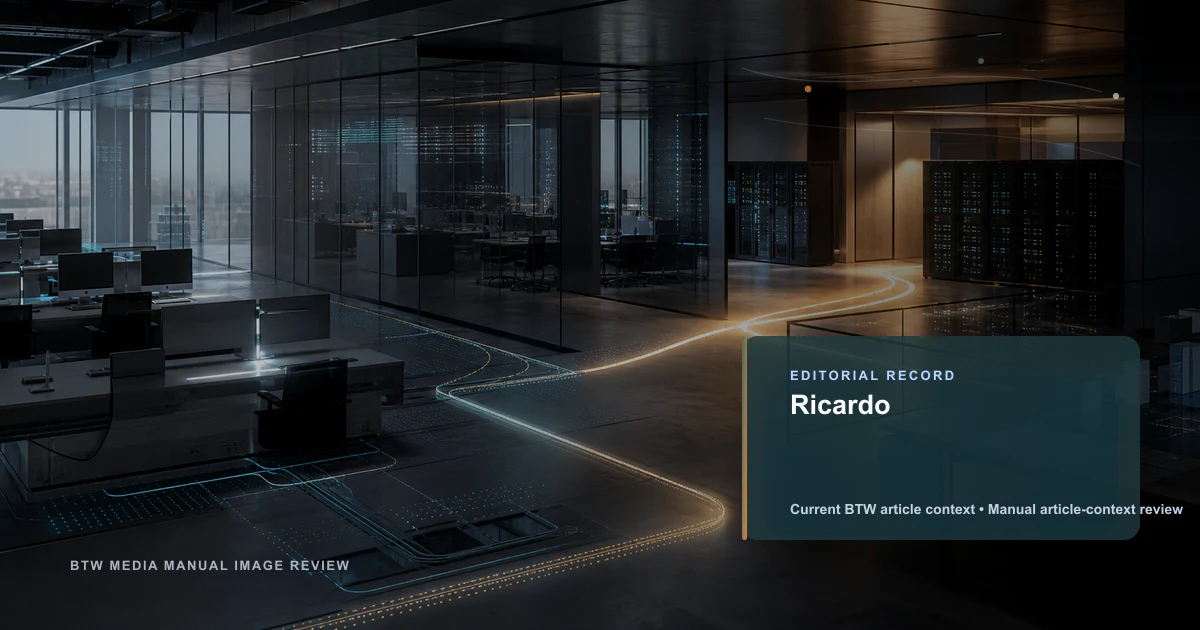 Ricardo reviewed editorial briefing visual