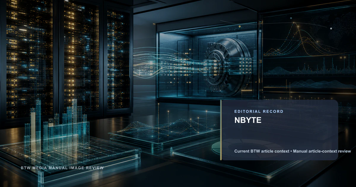 NBYTE reviewed editorial briefing visual