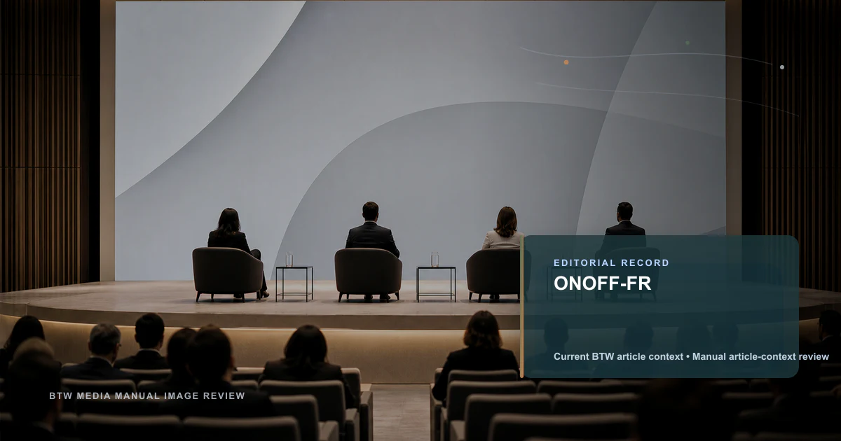 ONOFF-FR reviewed editorial briefing visual