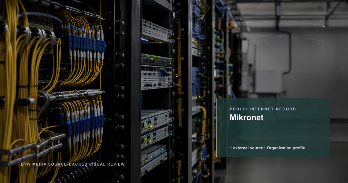 Mikronet public internet infrastructure profile editorial visual