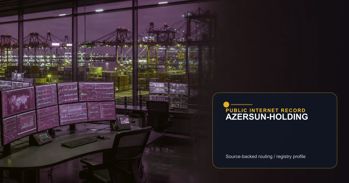 AZERSUN-HOLDING public internet infrastructure profile editorial visual