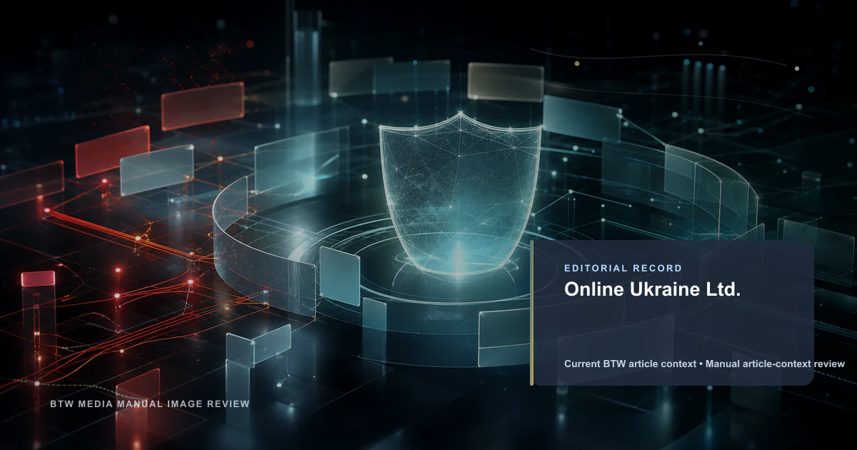 Online Ukraine Ltd. reviewed editorial briefing visual