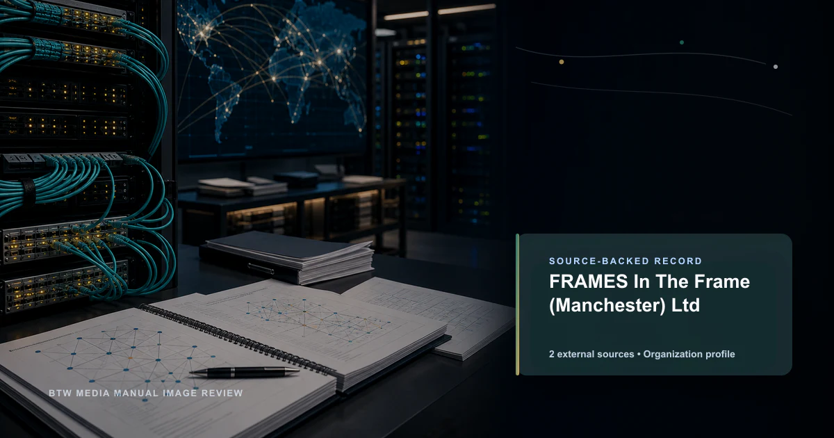 FRAMES In The Frame (Manchester) Ltd