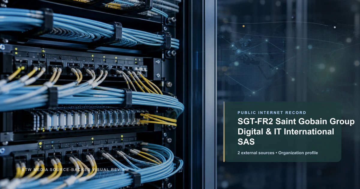 SGT-FR2 Saint Gobain Group Digital & IT International SAS