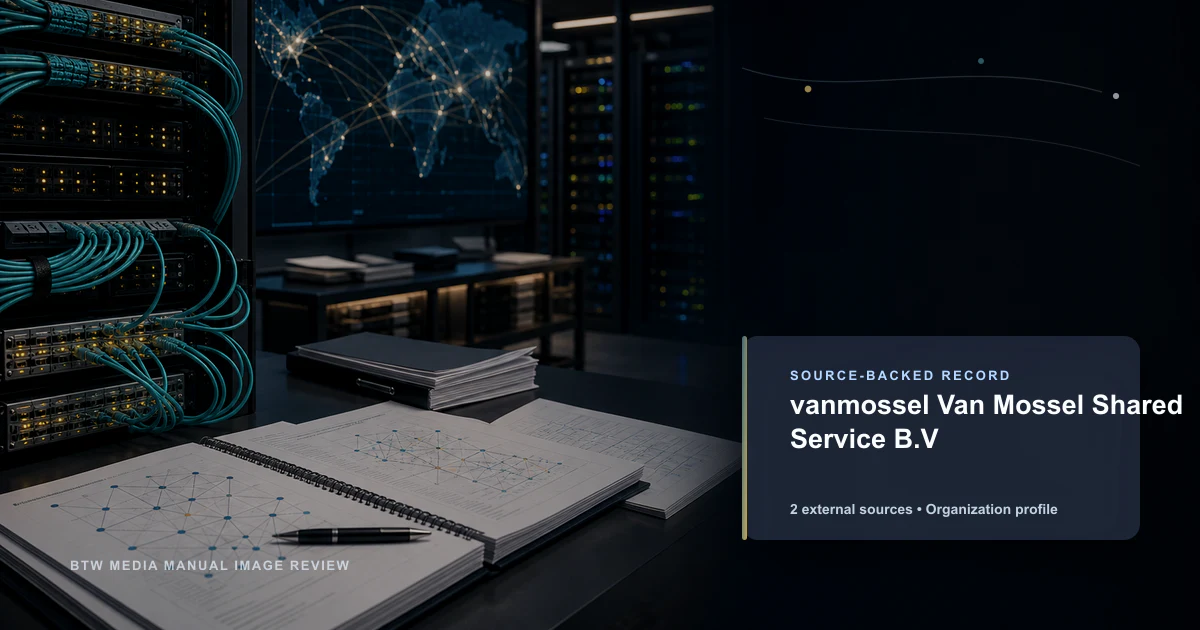 vanmossel Van Mossel Shared Service B.V