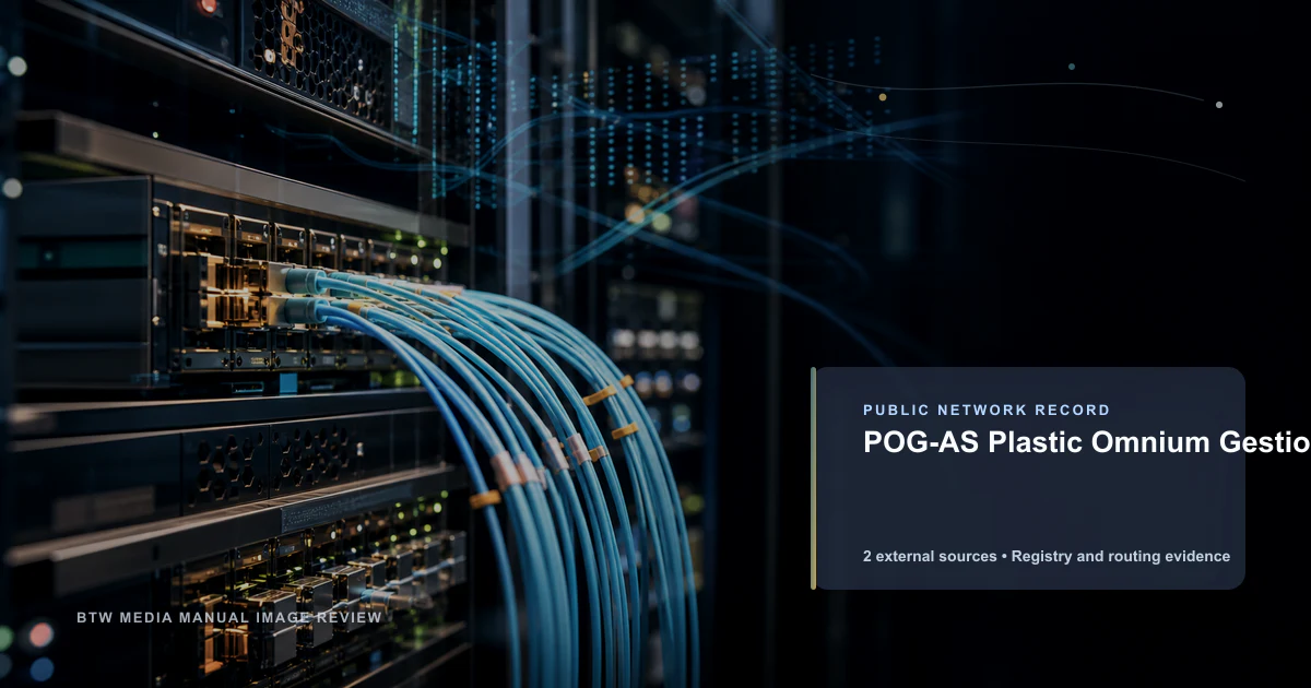 POG-AS Plastic Omnium Gestion