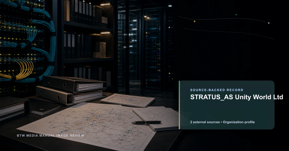 STRATUS_AS Unity World Ltd