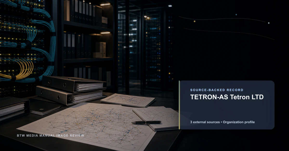 TETRON-AS Tetron LTD