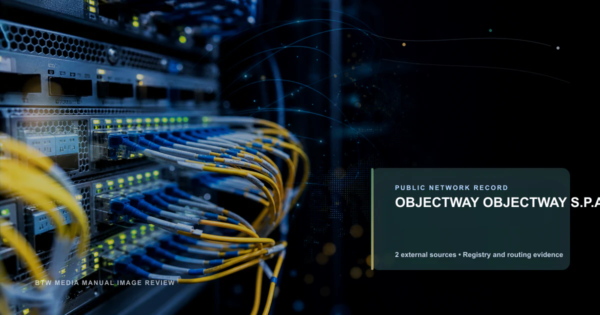 OBJECTWAY OBJECTWAY S.P.A