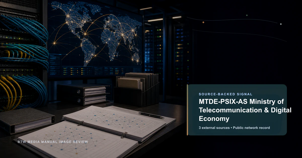 MTDE-PSIX-AS Ministère des Télécommunications et de l'Économie Numérique