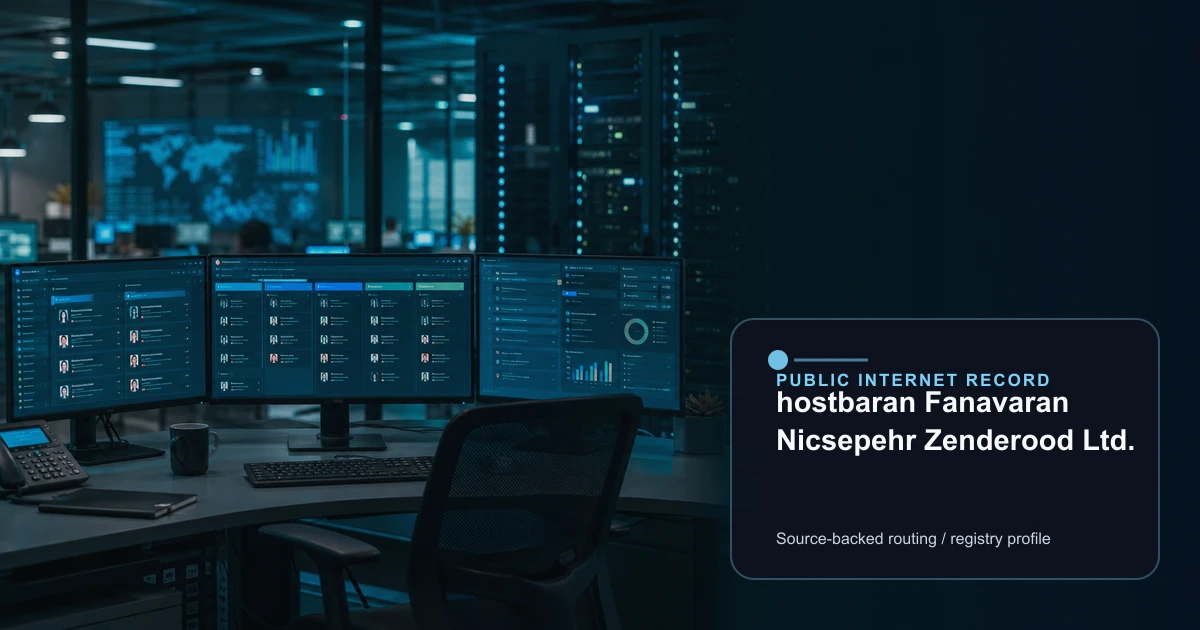 hostbaran Fanavaran Nicsepehr Zenderood Ltd.