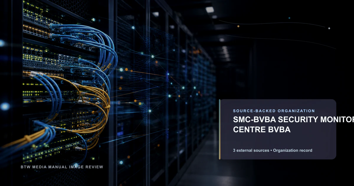 SMC-BVBA SECURITY MONITORING CENTRE BVBA