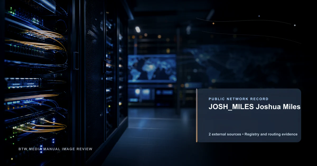 JOSH_MILES Joshua Miles