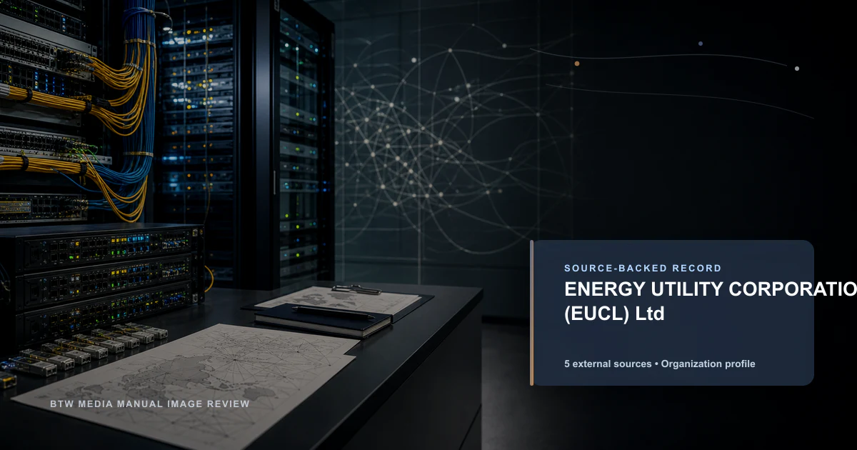 ENERGY UTILITY CORPORATION (EUCL) Ltd