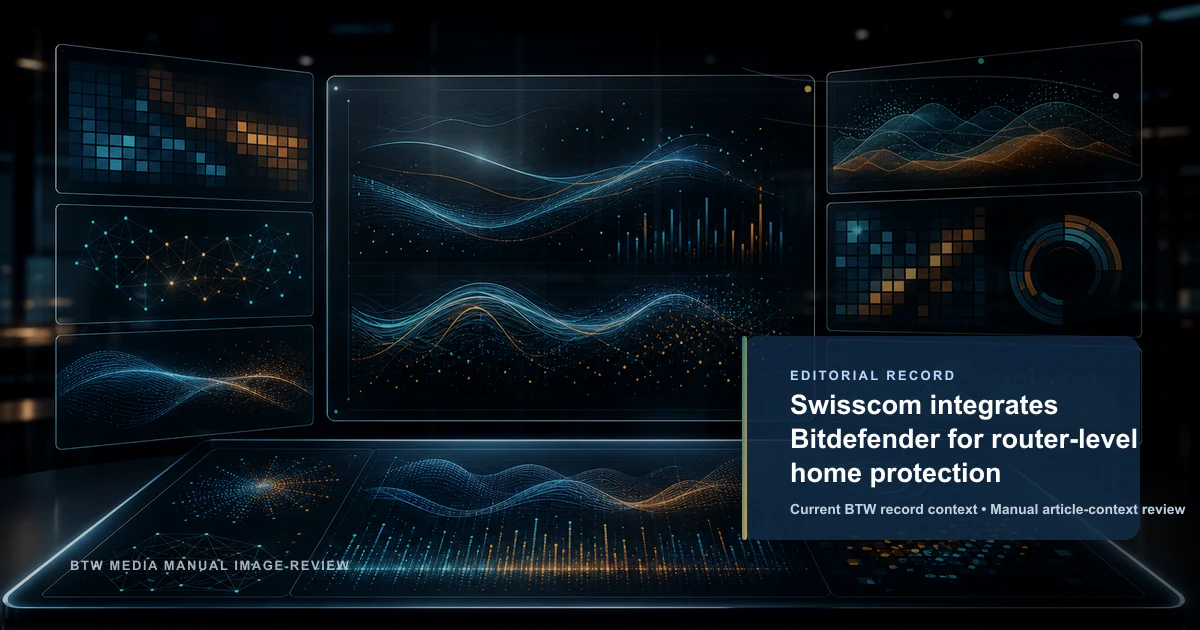 Swisscom 集成 Bitdefender 路由器级家庭保护