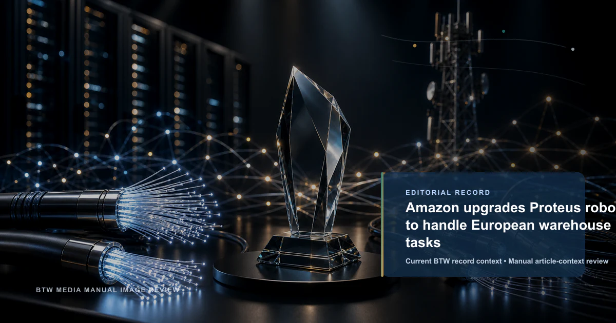 Amazon upgrades Proteus robot to handle European warehouse tasks