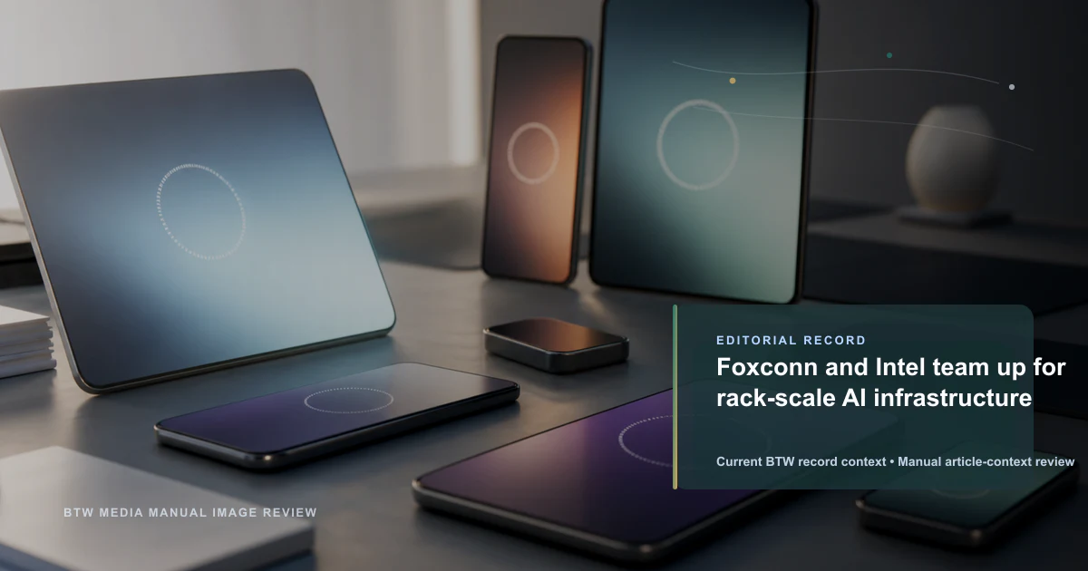 Foxconn et Intel ciblent l’infrastructure IA en racks