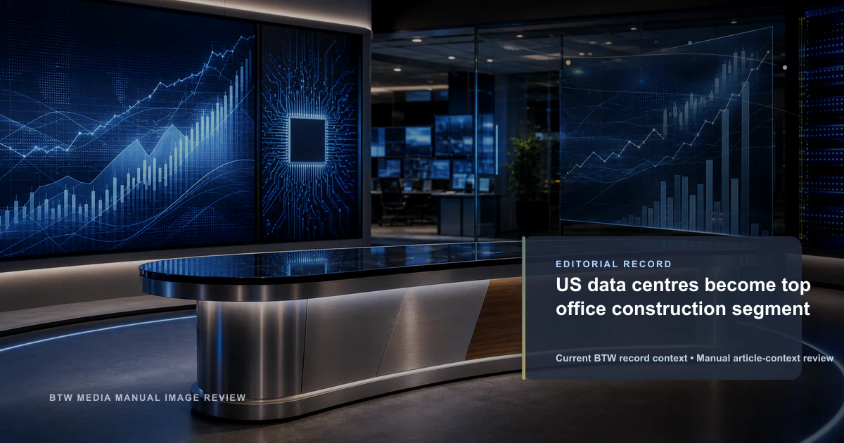 Les data centres dominent la construction de bureaux aux États-Unis