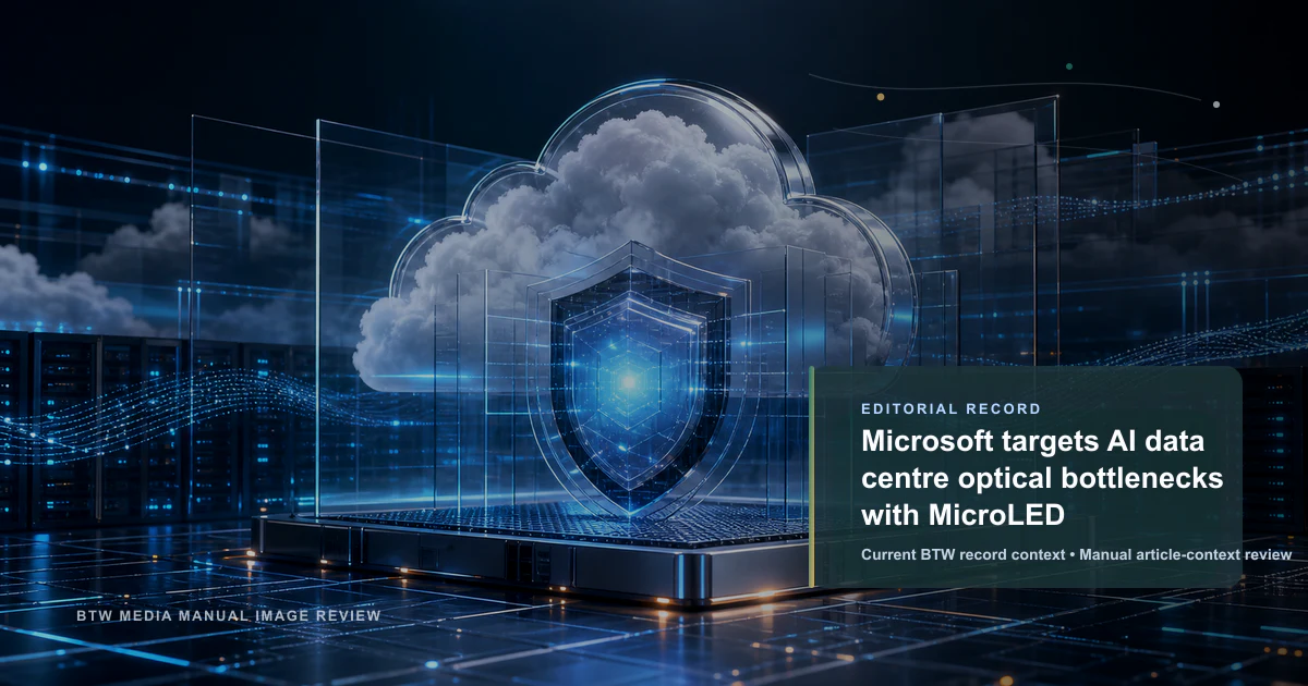 Microsoft cible les goulets optiques des centres de données IA avec MicroLED