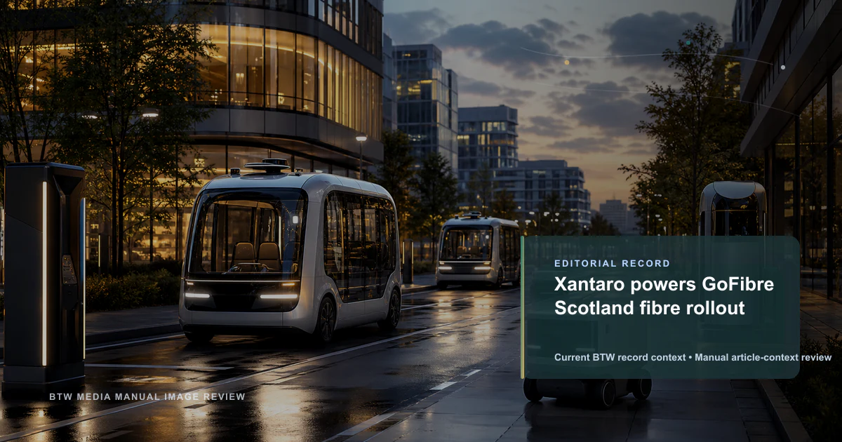 Xantaro powers GoFibre Scotland fibre rollout