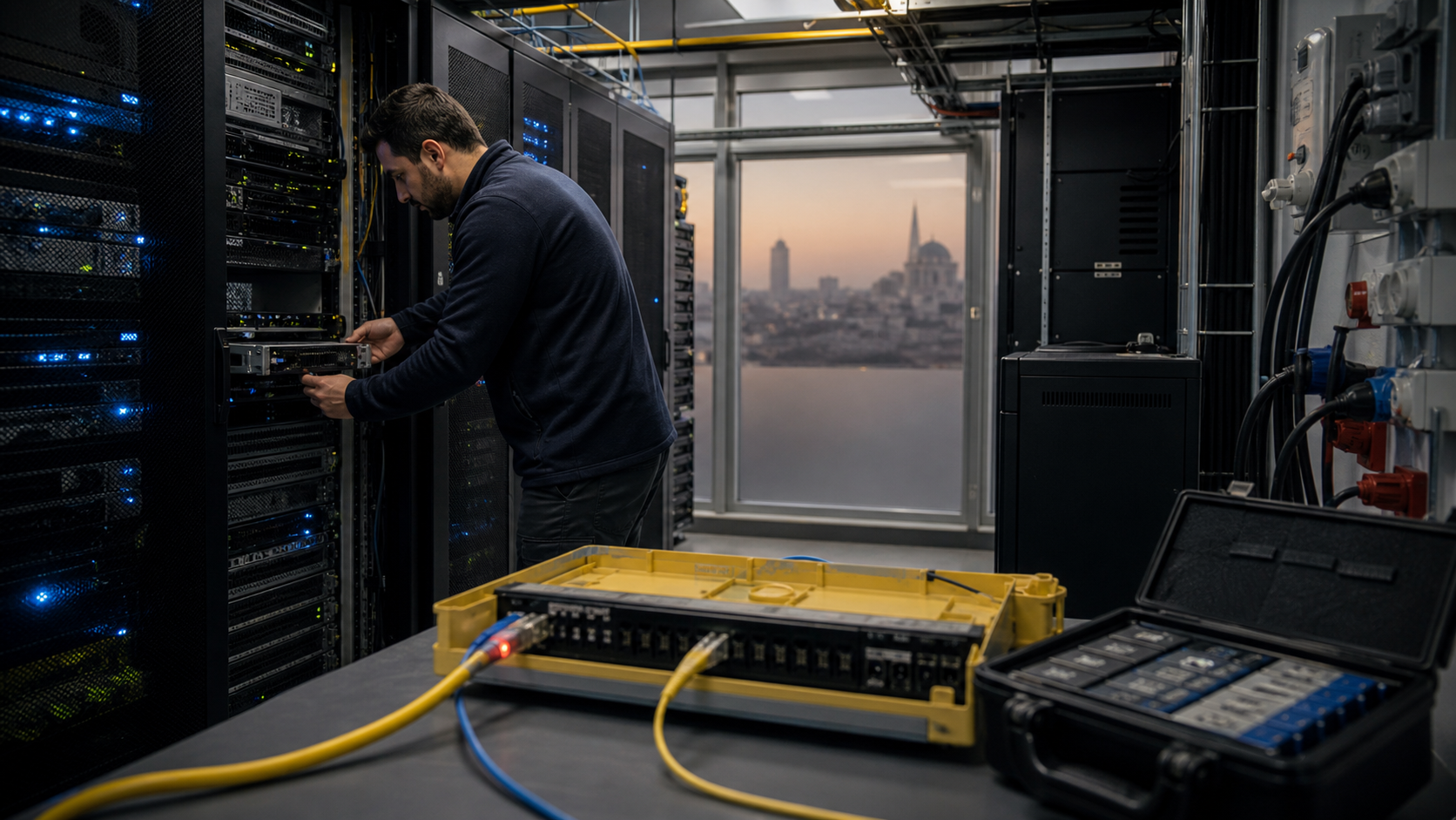 CloudTeknoloji Cloud Teknoloji Bilisim Hizmetleri ve Ticaret A.S. تبيع سعة مستضافة لا تزال تعتمد على الرفوف والعبور ونوافذ الصيانة