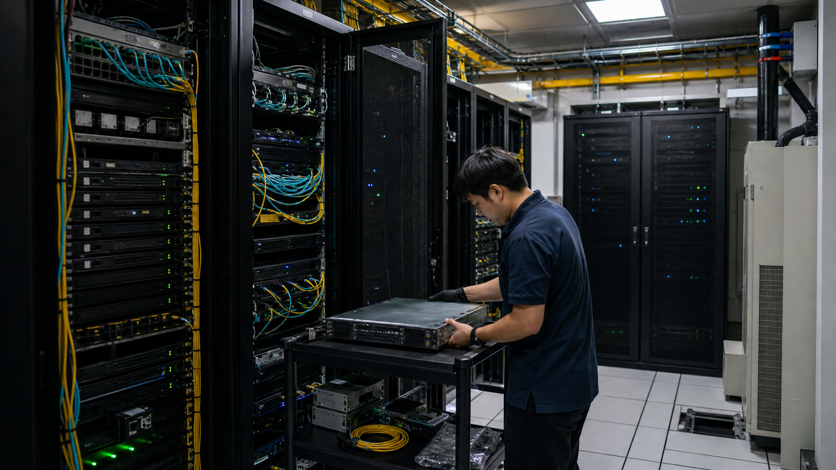Thai Name Server Co.,ltd. vend une capacité hébergée qui dépend toujours des baies, du transit et des fenêtres de maintenance
