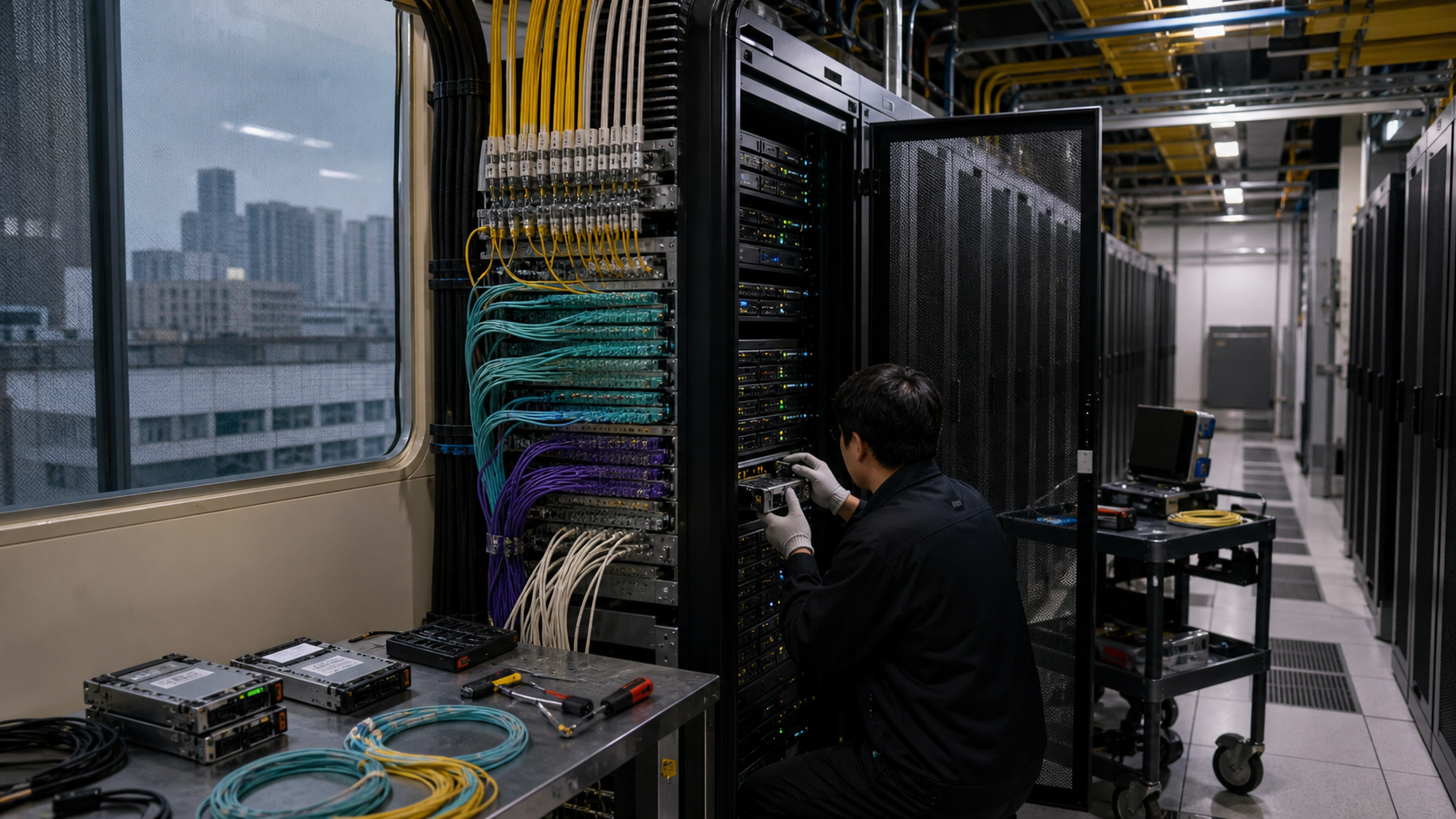 YISU CLOUD LTD、ラック、トランジット、修理ウィンドウに依存するホスティング容量を販売