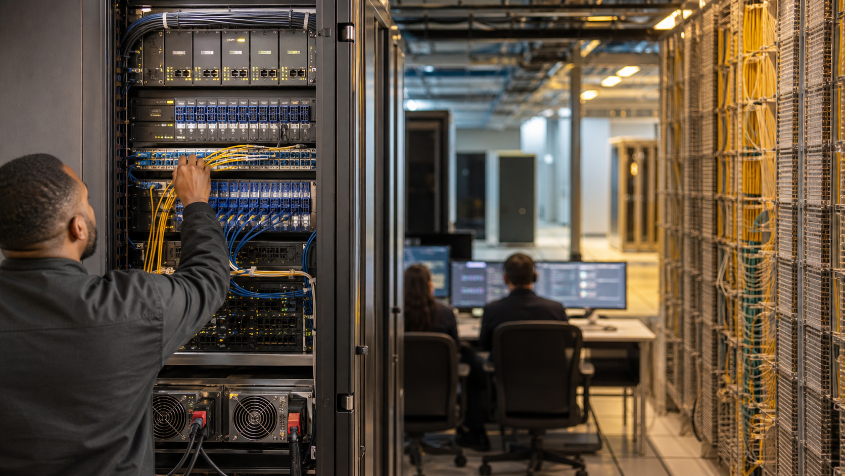 DIGITALK Cloud Inc vende capacidade hospedada que ainda depende de racks, trânsito e janelas de manutenção