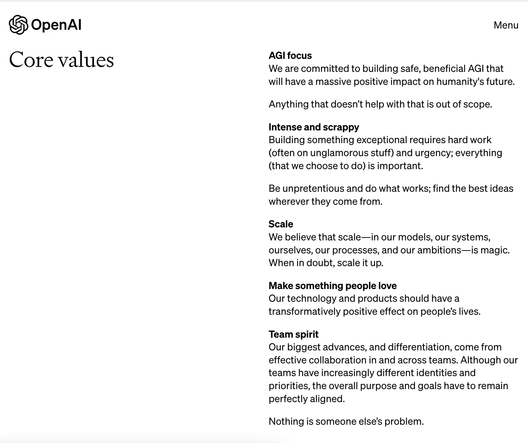 openai-core-values
