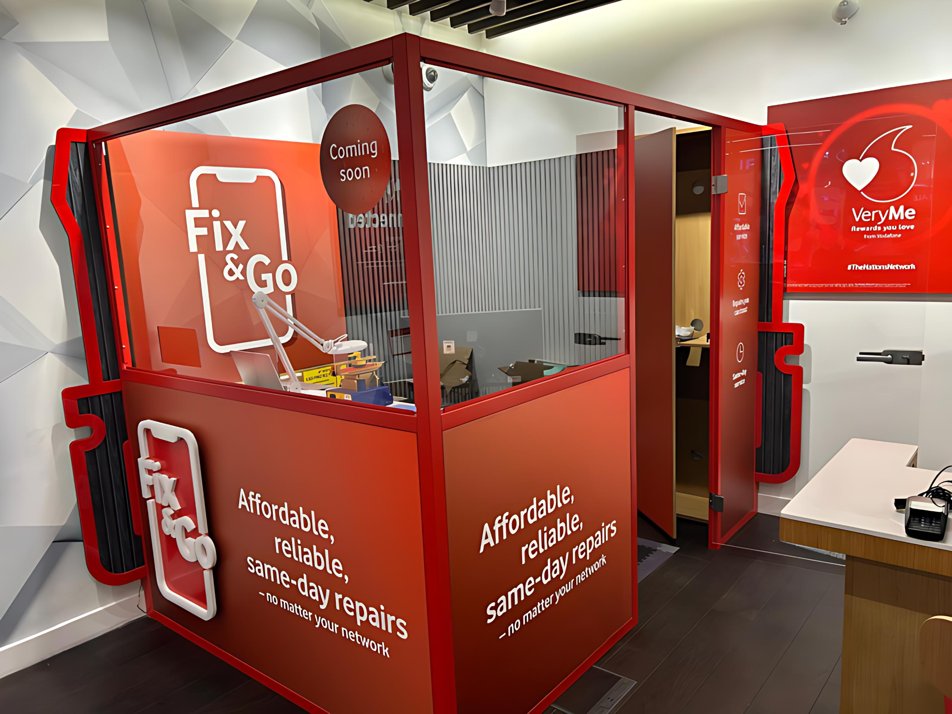 Vodafone launches ‘Fix & Go’ in-store repair service