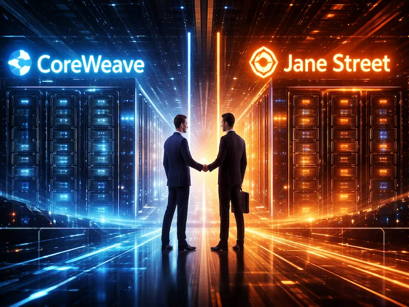 Jane Street signs $6bn CoreWeave AI cloud deal