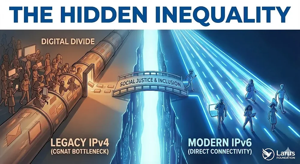 Is IPv6 a Social Justice Issue? The Hidden Digital Inequality