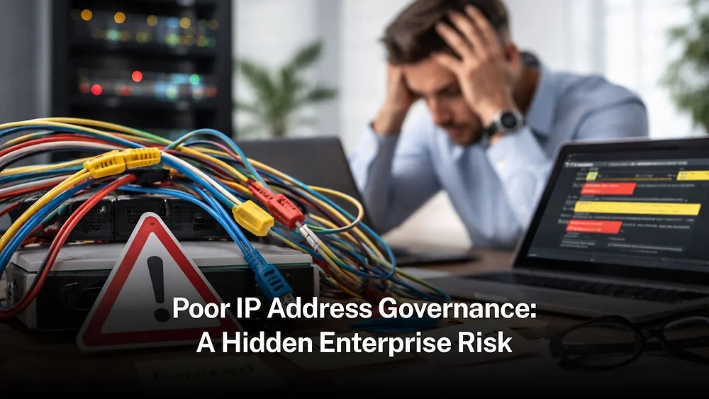 Poor IP Address Governance Risk for Enterprise