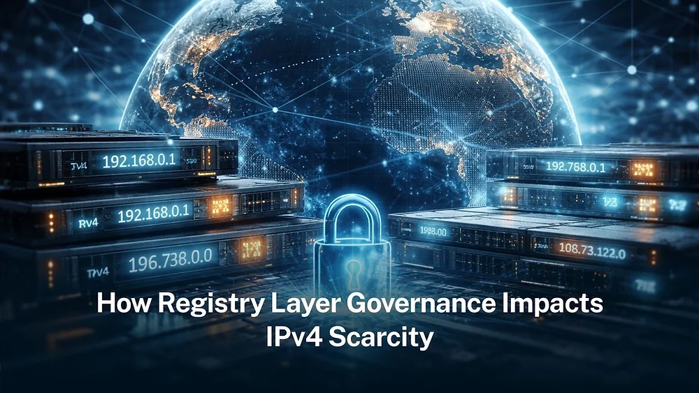 Registry Governance and IPv4 Scarcity: Why Policy Shapes Supply
