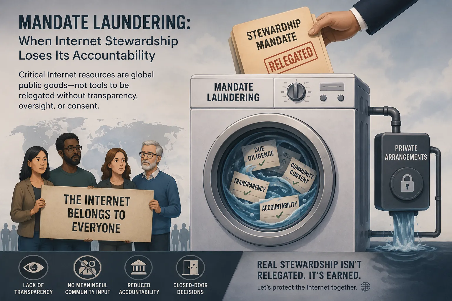 Mandate Laundering and Internet Resource Stewardship