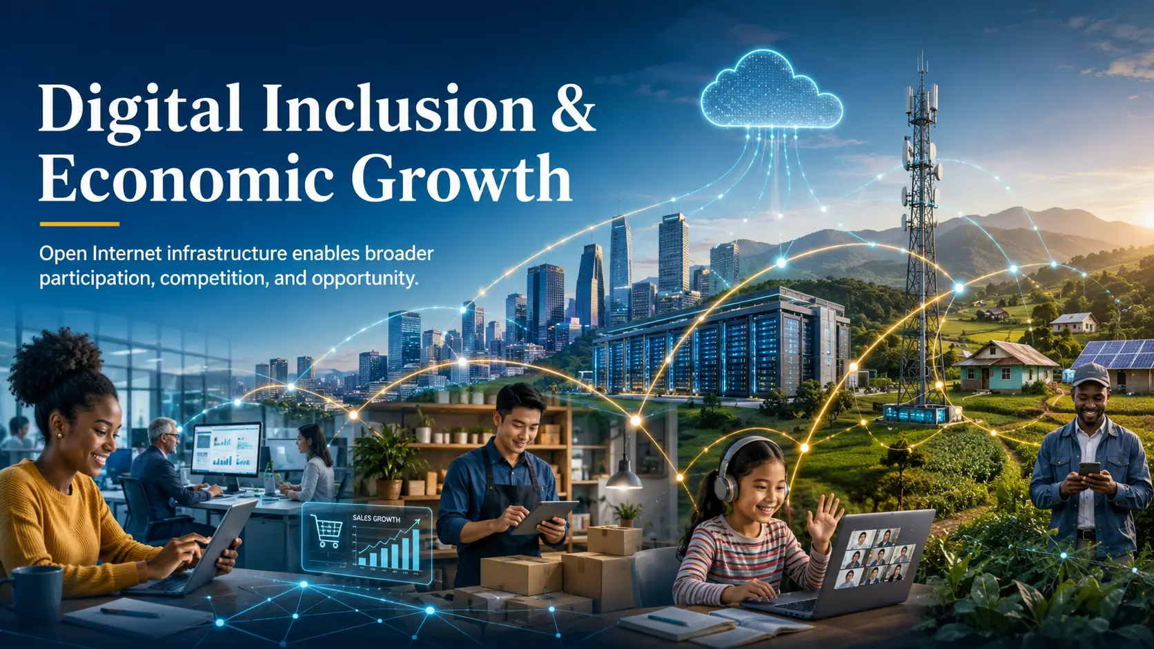 Why Digital Inclusion and Open Internet Infrastructure Matter for Economic Growth