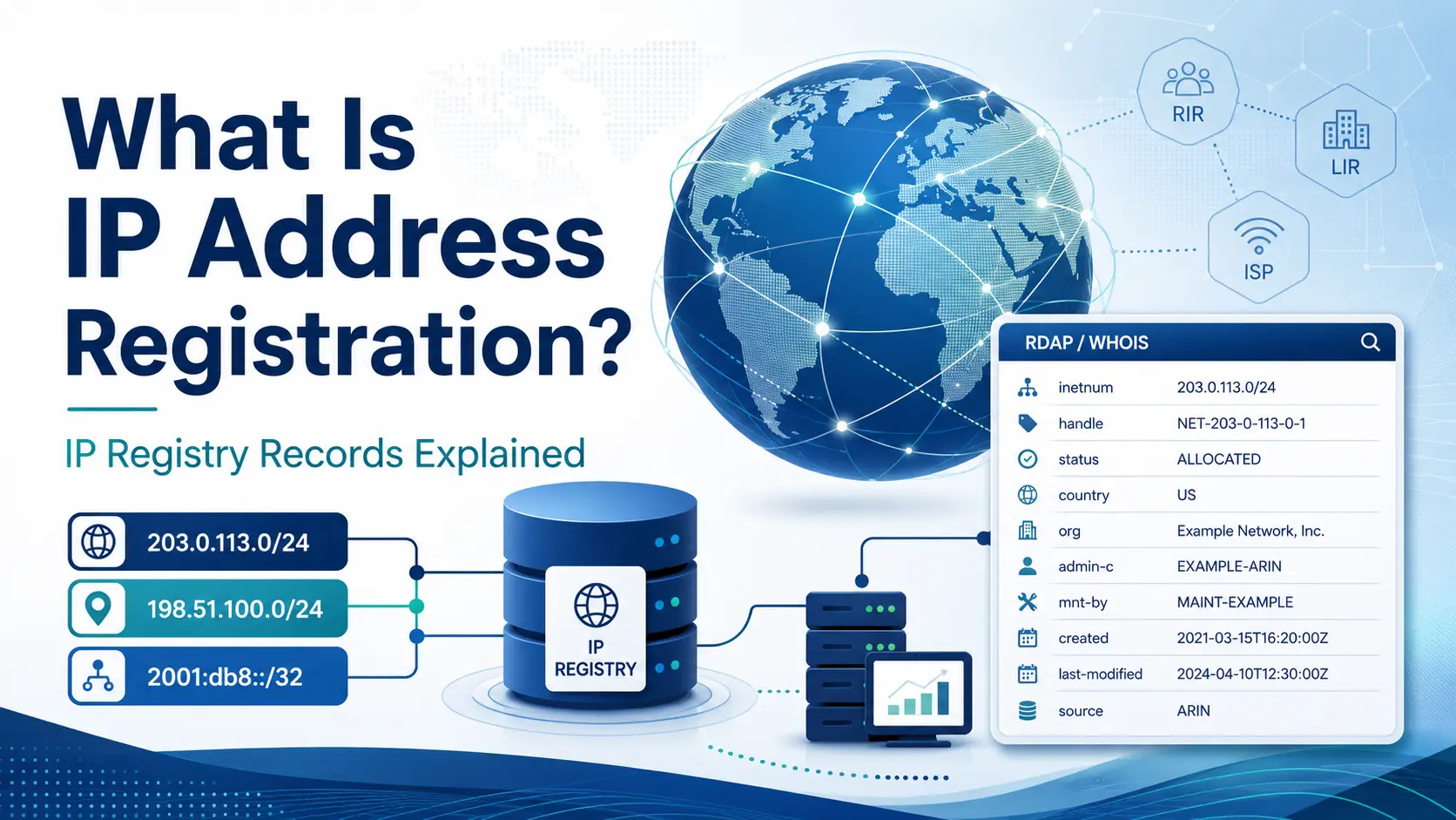 What Is IP Address Registration? IP Registry Records Explained